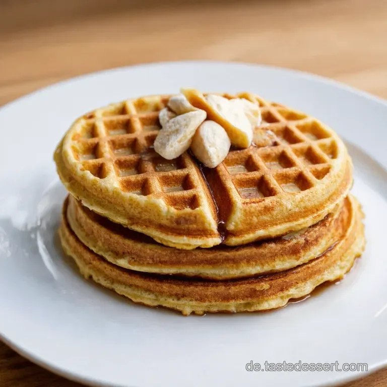Knusprigluftige Vegane Waffeln Rezept für Sonntag und jeden Tag presentation
