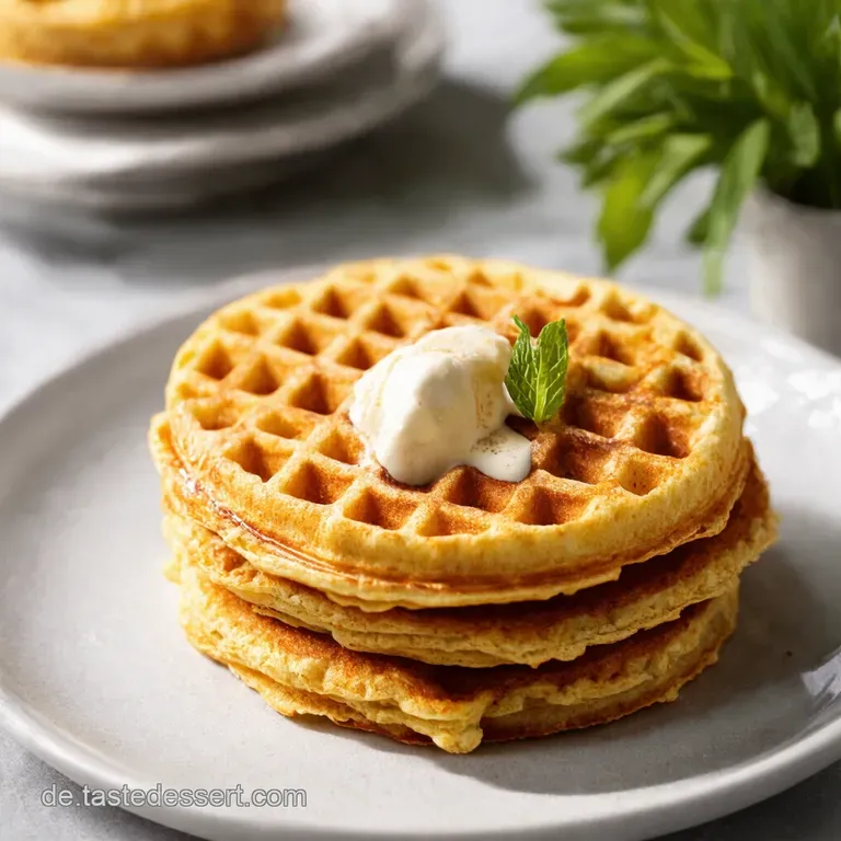 Vegane Waffeln Rezept Knusprig Lecker wie von Oma