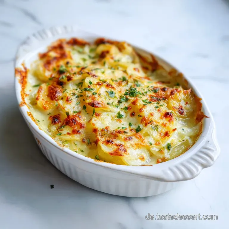 Kohlrabi Kartoffel Auflauf: Cremig und &Uuml;berbacken