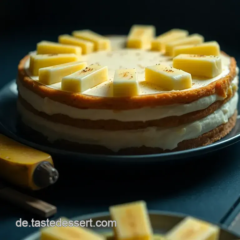 Kokos-Ananas-Torte: Ein tropischer Traum presentation