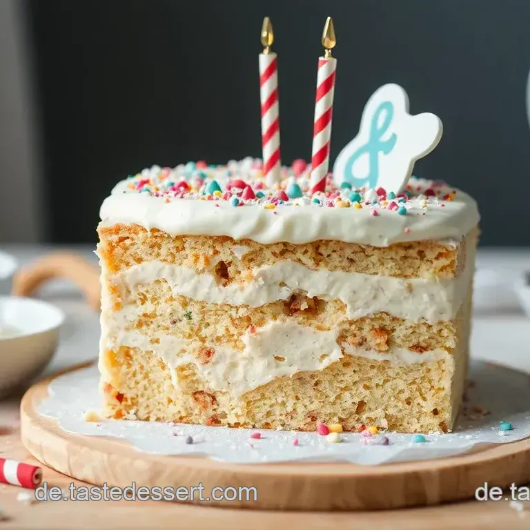 Konfetti-Marmor-Blitzkuchen – Der Partykracher!