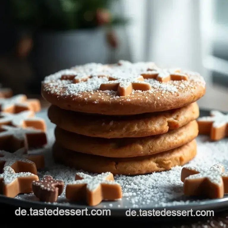 Köstliche Lebkuchen mit Überraschungsfüllung presentation