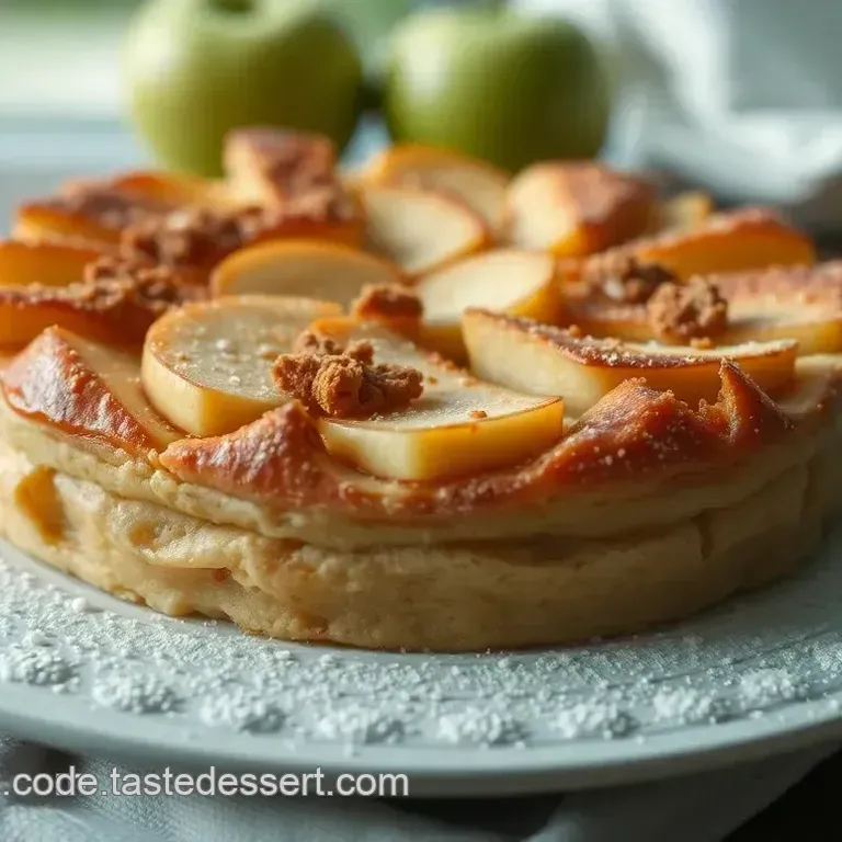Köstlicher Apfelstrudel aus Blätterteig