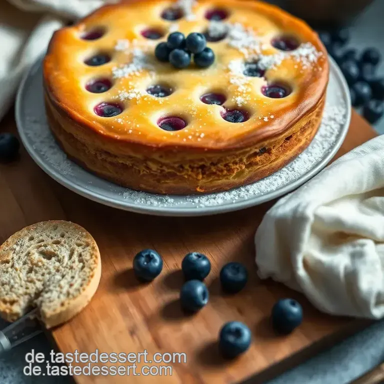 Köstlicher Blaubeerkuchen – Ein Genuss aus Omas Backstube presentation
