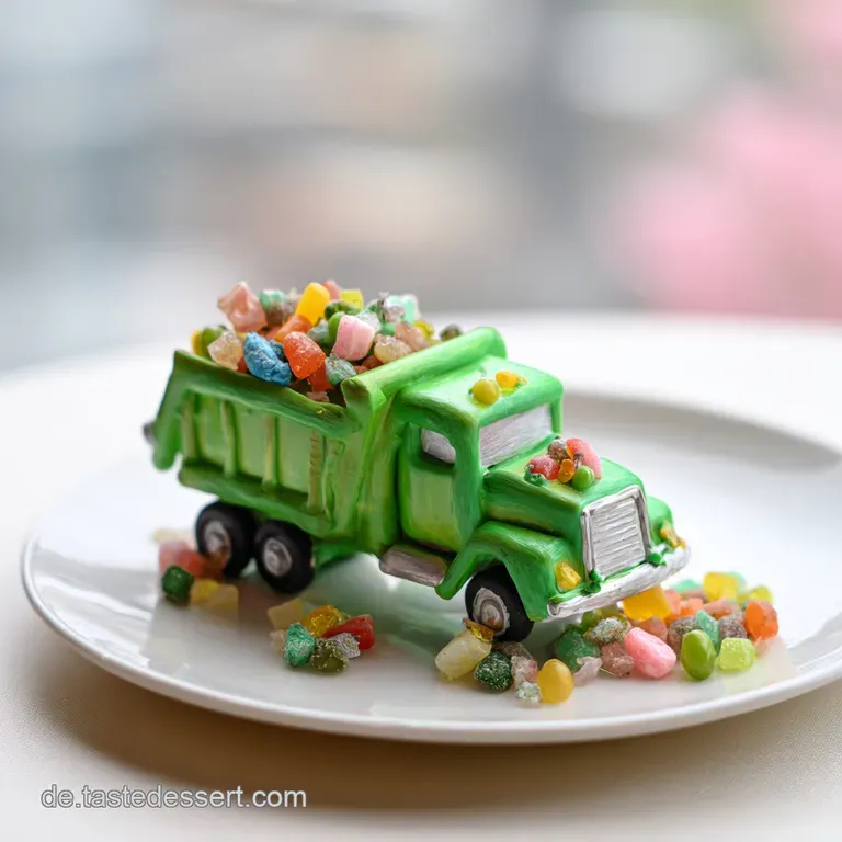 M&uuml;llauto Kuchen: Samtig und Stabil