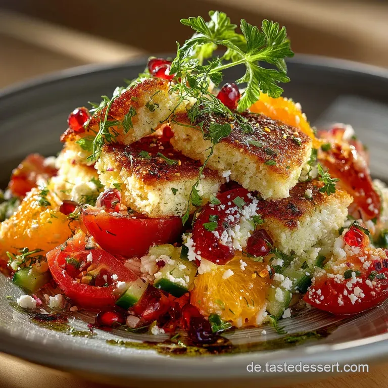 Mediterraner Kritharaki Salat Grillmeisteredition Mit Feta presentation