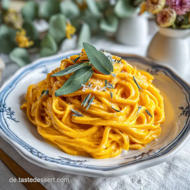 Elegant white bowl showcasing a smooth, velvety soup. Garnished with a swirl of cream and a scattering of fresh herbs.