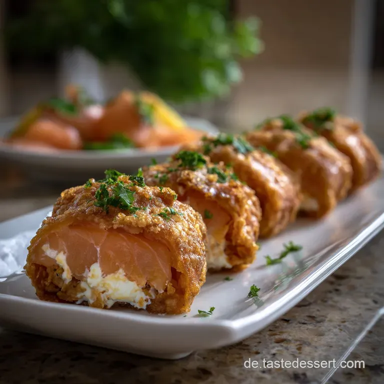 Geniale Fingerfood Idee f&uuml;r dein Silvesterbuffet mit Lachs