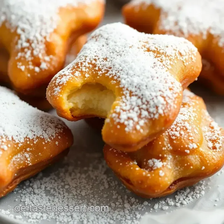 Locker-Leichte Beignets wie in New Orleans presentation