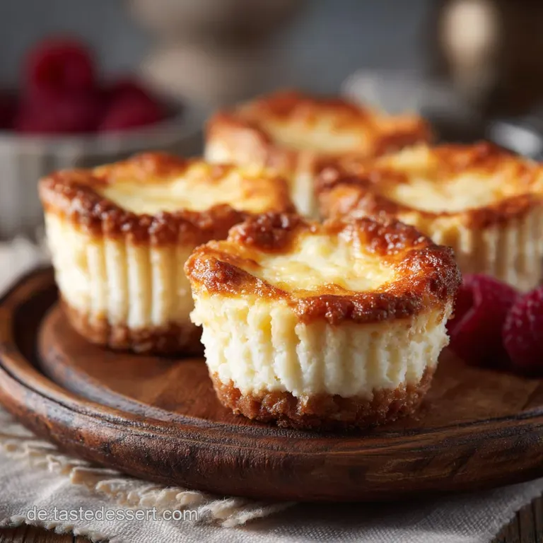Low Carb CheesecakeMuffins Cremige K&auml;sekuchen T&ouml;rtchen zuckerfrei backen
