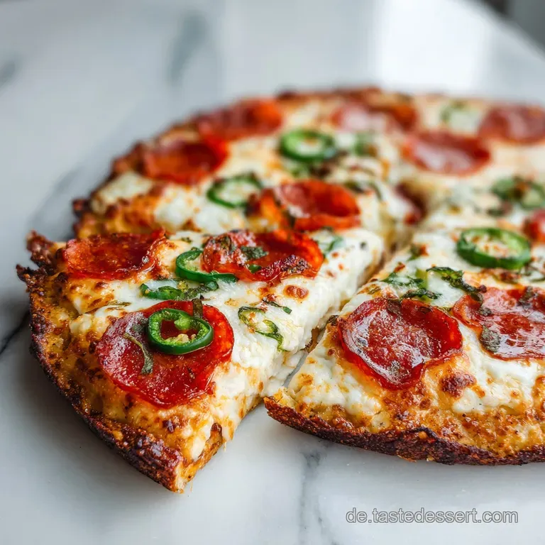 Low Carb Sch&uuml;ttelpizza: Proteinreich und Ohne Mehl