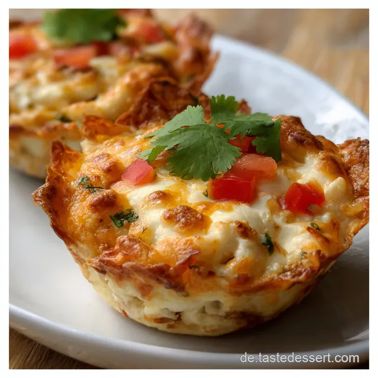 Low Carb Tortilla Cups: K&auml;se-Gl&uuml;ck im Becherformat