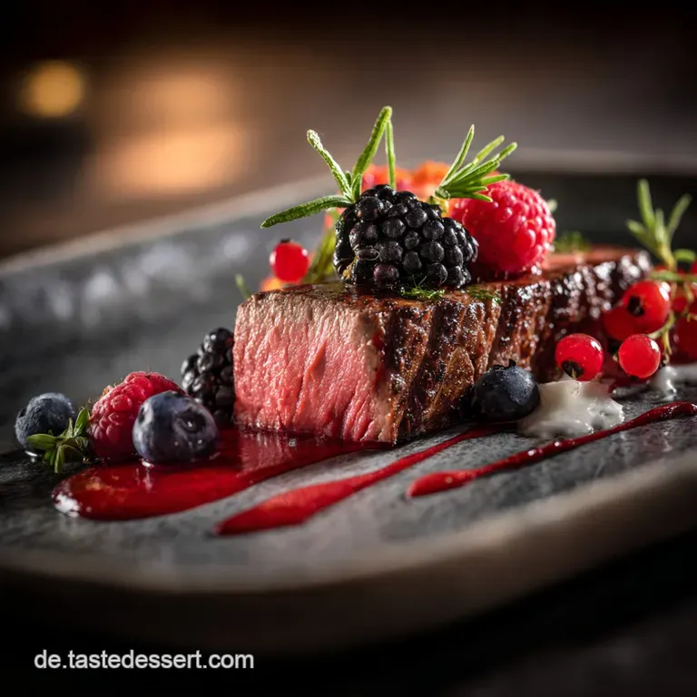 Lowcarb Abendessen: Lachs Nordseetraum Auf Cremigem Blumenkohlp&uuml;ree presentation