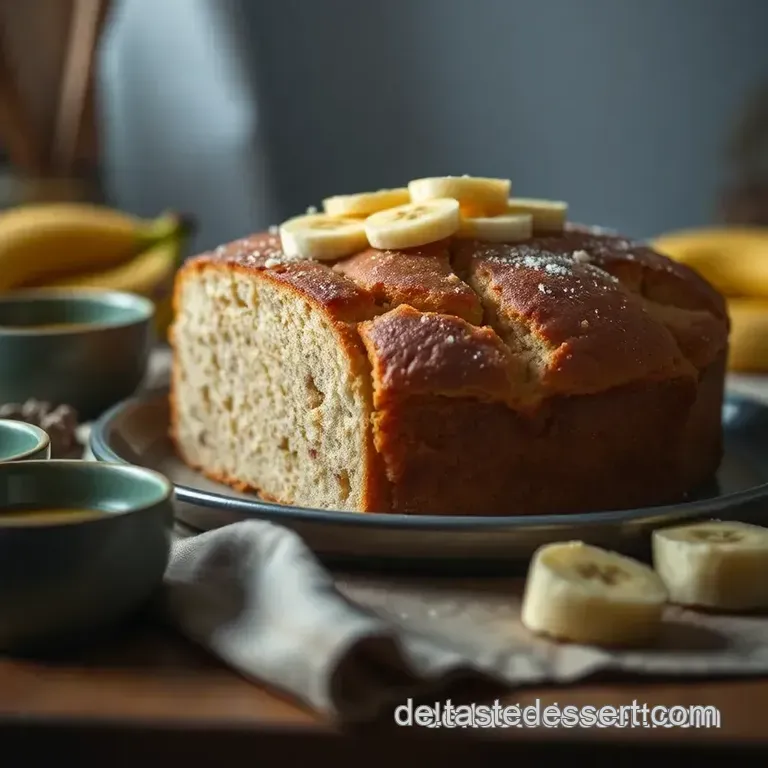 Luftig-Leckeres Bananenbrot – Der perfekte Genuss für Groß und Klein presentation