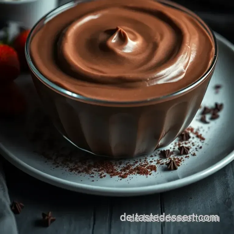 Luxuriöse Mousse au Chocolat im Thermomix presentation