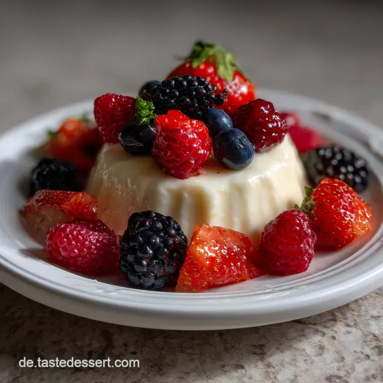 Mascarpone Dessert mit frischen Beeren