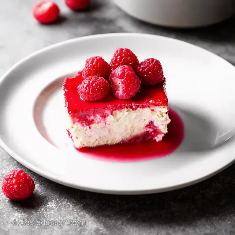 Mascarpone Traum Blitzschnelles HimbeerDessert