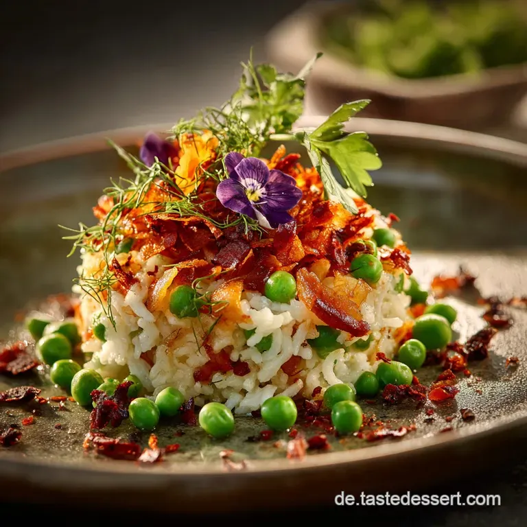 Matar Pilau Der Duftende Indische Erbsenkartoffelreis presentation