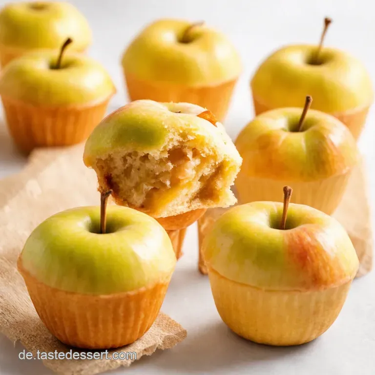 Apfelstrudel Popcakes Mini Kuchen mit Popcake Maker