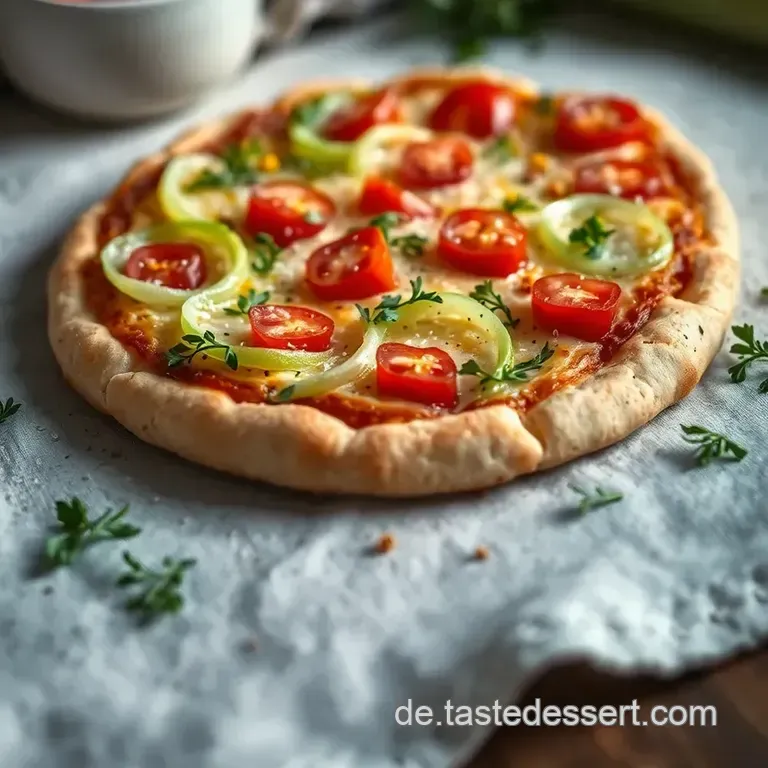 Mini-Pizza mit Spargel – Frühlingsleckerei für jede Gelegenheit presentation