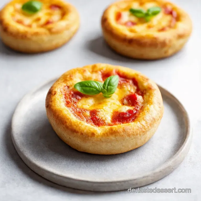 Kleine Pizza Omas Rezept für MiniPizzabrötchen