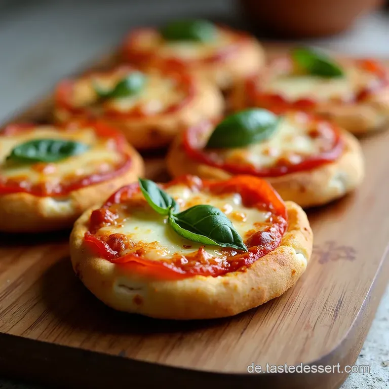 MiniPizzen wie vom Lieblingsitaliener Blitzschnell Super Lecker