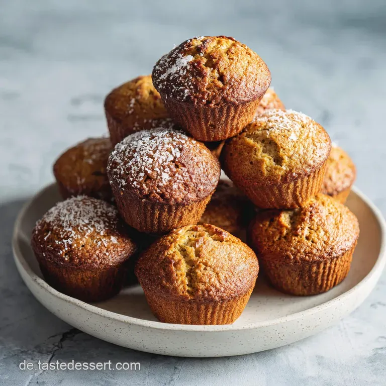 A single, moist-looking gluten-free muffin, slightly cracked on top, sits on a white plate, inviting a bite with visible t...