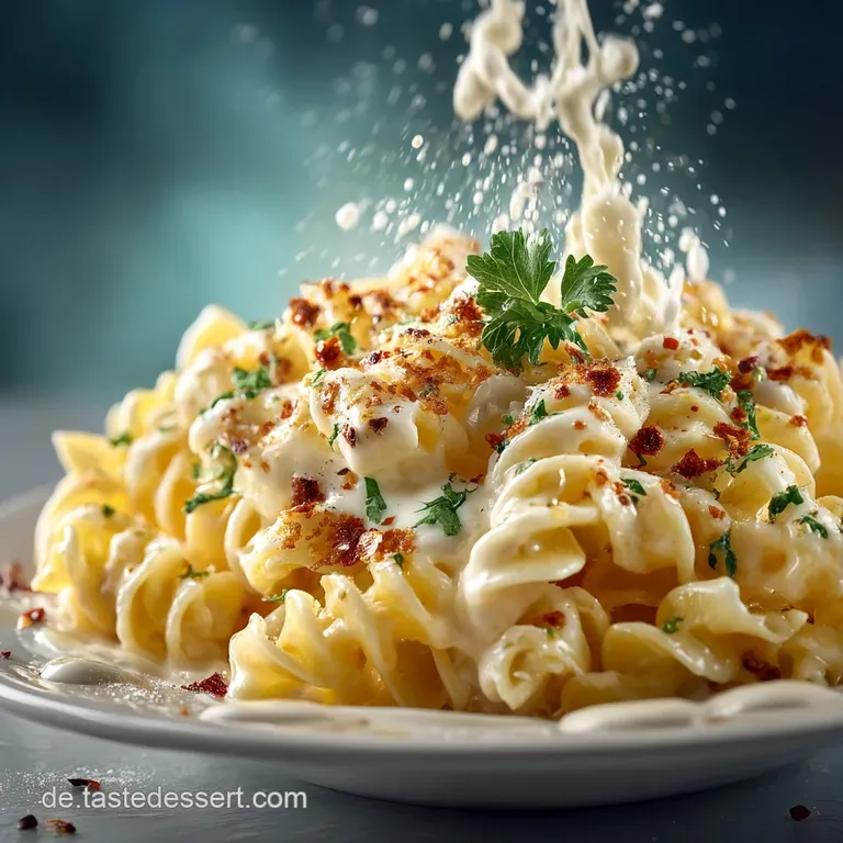 Nudeln in K&auml;sesahneso&szlig;e: Das Cremige Seelentr&ouml;ster-Rezept presentation