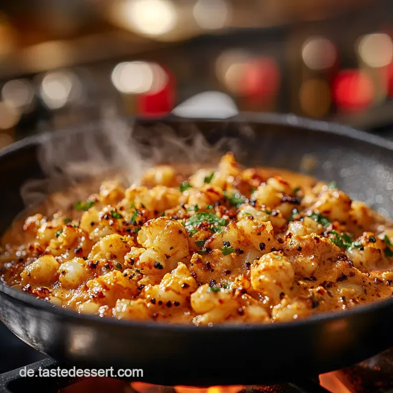 Ofenblumenkohlcurry Cremig Vegetarisch K&ouml;stlich presentation