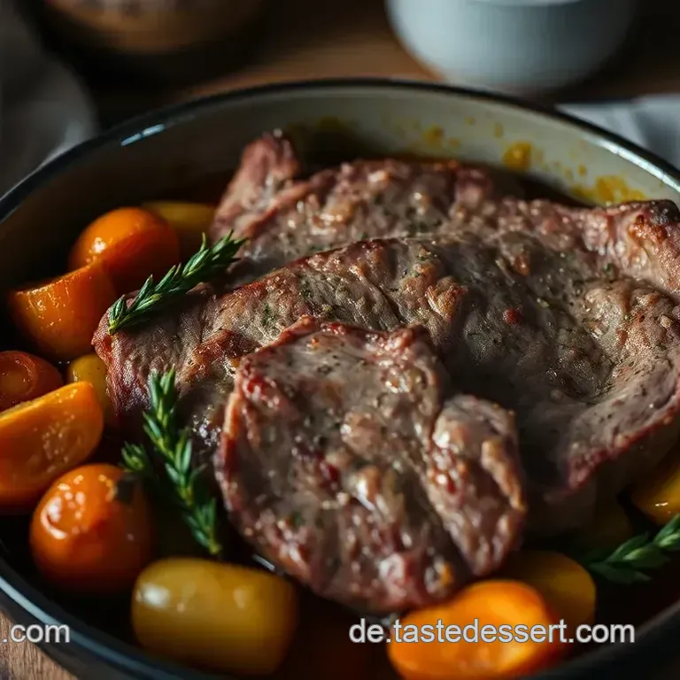 Ofenmeister Rezepte: Saftiger Rinderbraten für gemütliche Familienessen