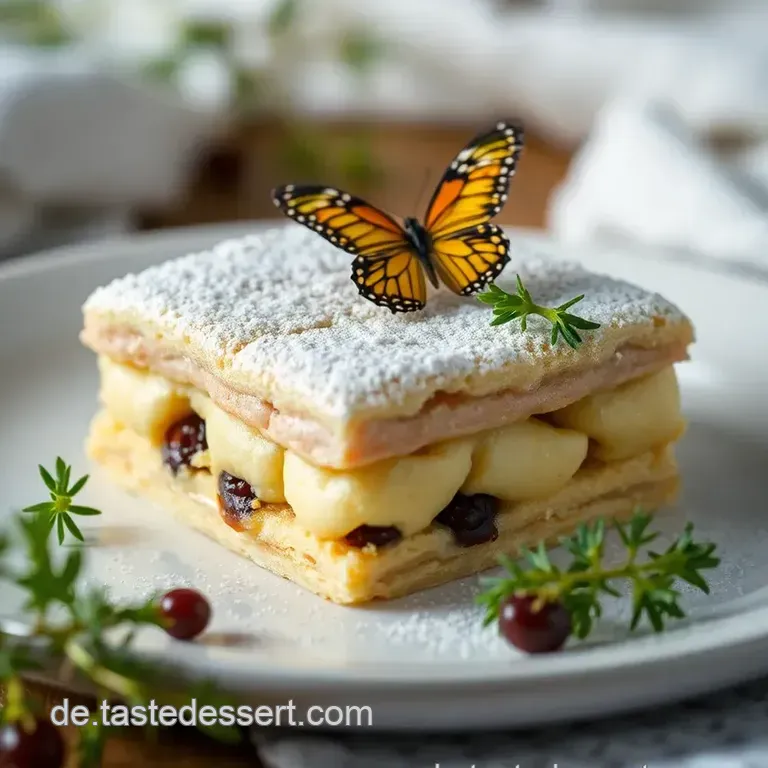 Oma&#039 s Bester Schmetterlingskuchen presentation
