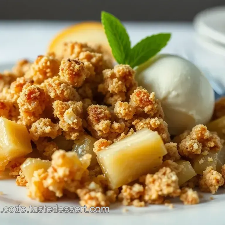 Omas Apfel-Crumble: Einfach & Himmlisch! crumble crumble