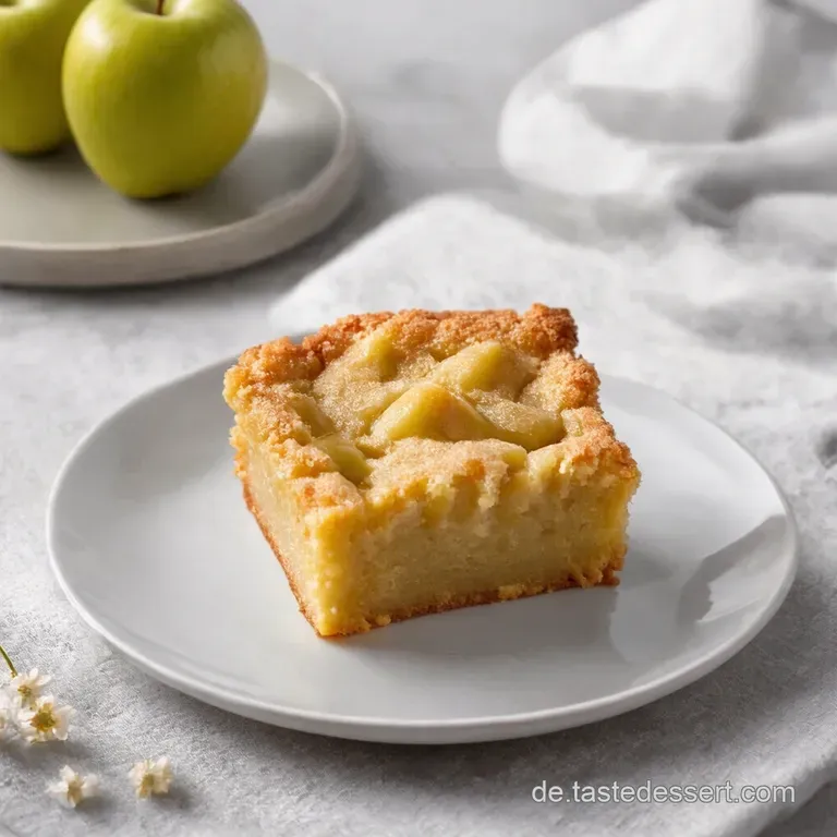 Omas Apfelglück Ein goldbrauner Apfelkuchen zum Dahinschmelzen