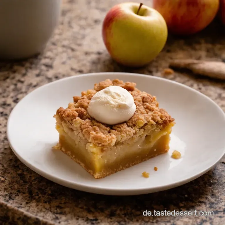 Omas Best Apfel Crumble Ein St&uuml;ck Vom Apfelhimmel presentation