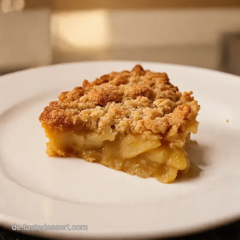 Omas Bester Apfel Crumble So knusprig da schnalzt der Gaumen presentation