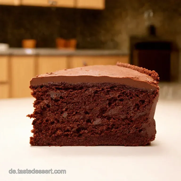 Omas Einfache Schokoladentorte presentation