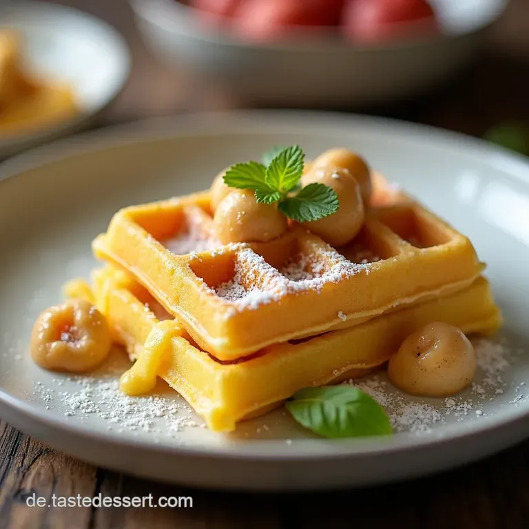 Omas einfacher Waffelteig