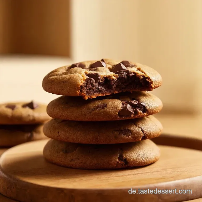 Omas Geheimnis Saftige Chocolate Chip Cookies presentation