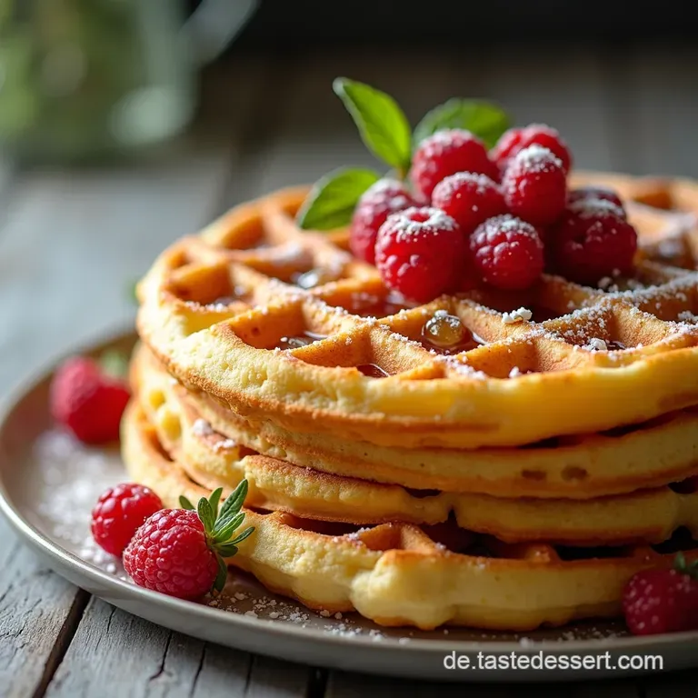 Omas Goldbraune SonntagsWaffeln