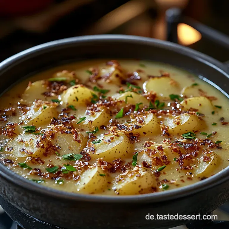 Omas Kartoffelsuppe presentation