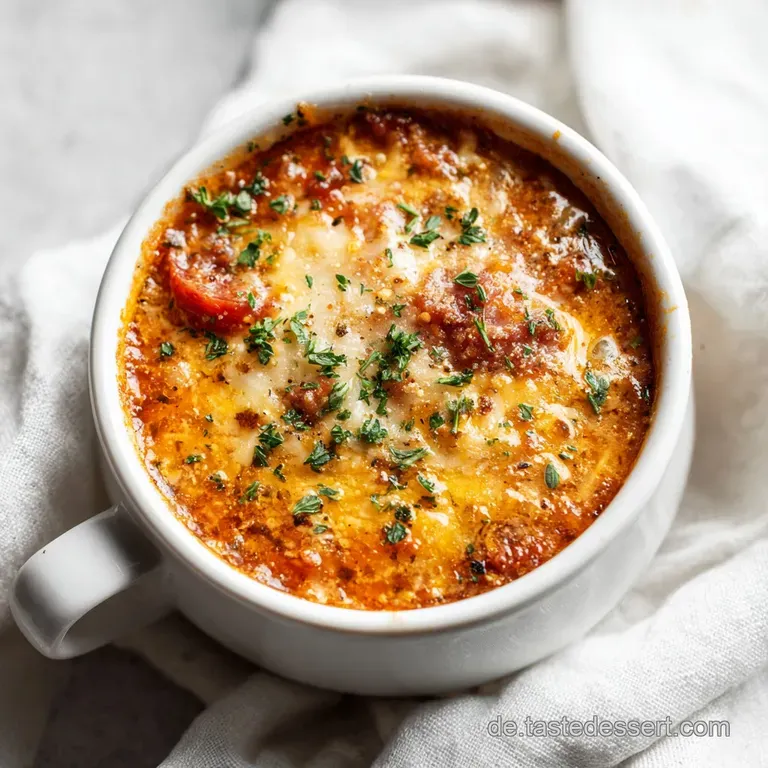 Omas Pizzasuppe: Herzhaft und Cremig