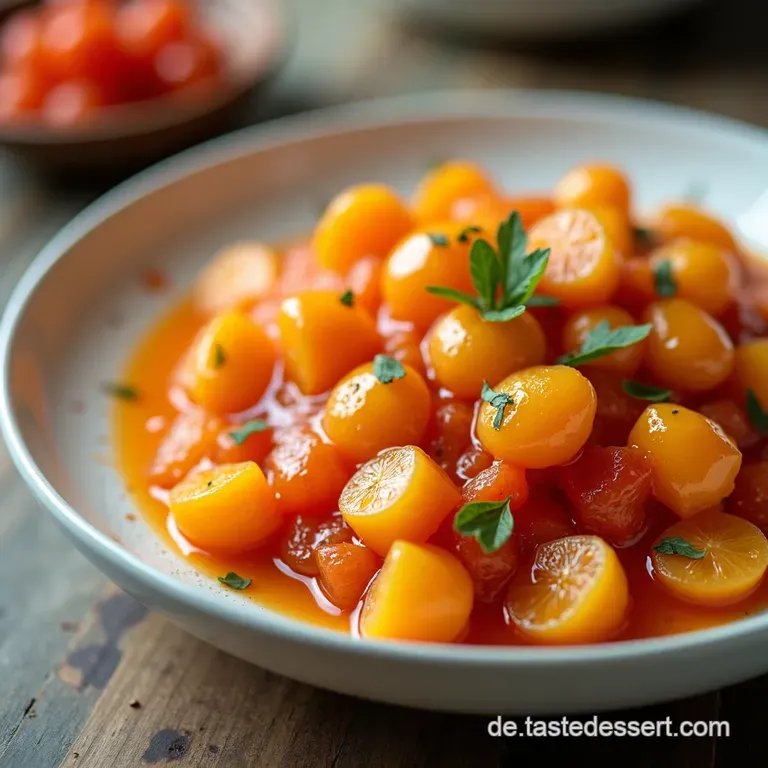 Omas Rhabarberkompott S&uuml;&szlig;S&auml;uerliche Fr&uuml;hlingsfreude