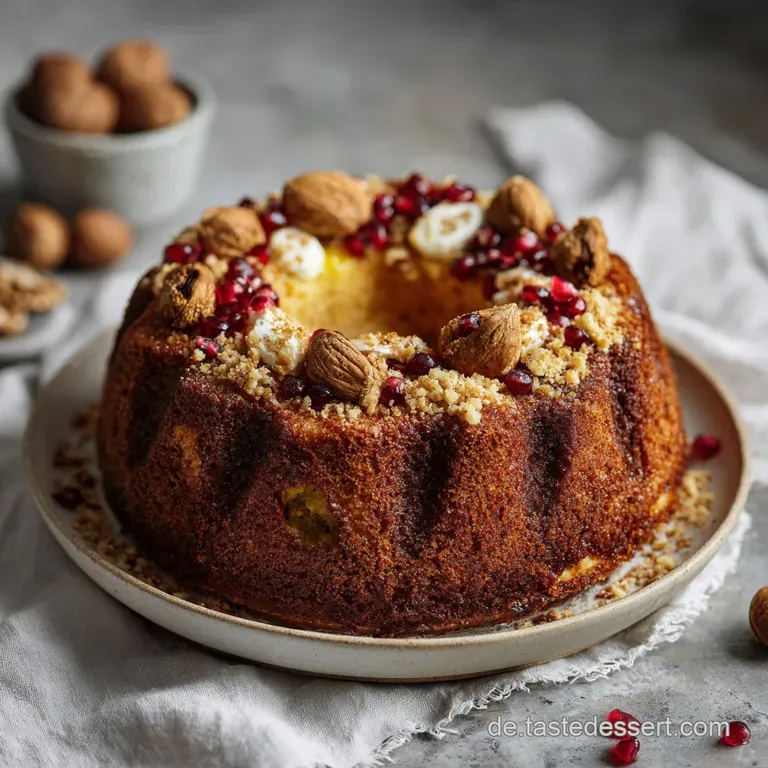 A slice of rich yellow cake with a delicate whipped cream swirl, set against a dark plate.