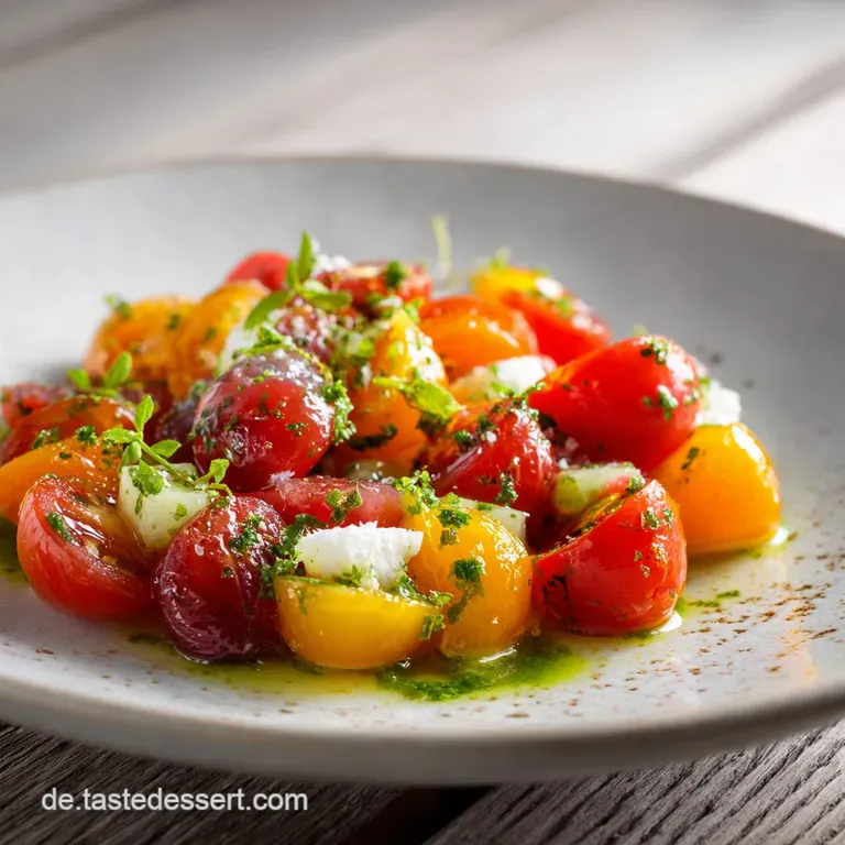 Tomaten Gurken Salat Blitzschneller Klassiker Mit Dill Und Essig&ouml;l presentation