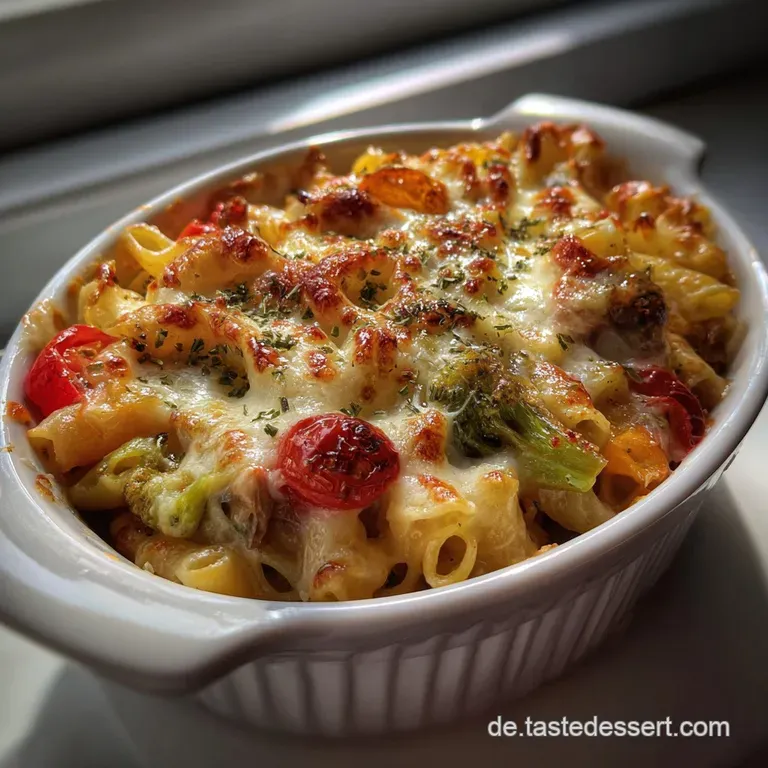 One Pot Rezepte Leckere Ofenpasta Mit Knackigem Gem&uuml;se presentation