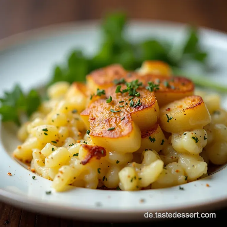 Der R&uuml;benKohlrabiTraum Blitzschnelles OnePot Gratin