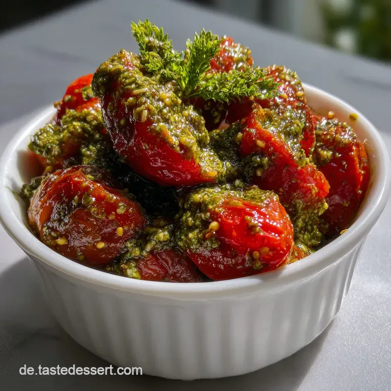 Cremiges Oregano Pesto Mit Tomaten: Intensiv W&uuml;rzig