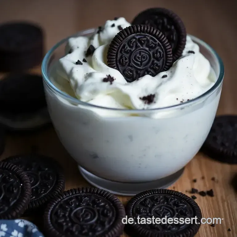 Oreo Eis: Himmlisches Eisvergnügen mit Keksstückchen! presentation