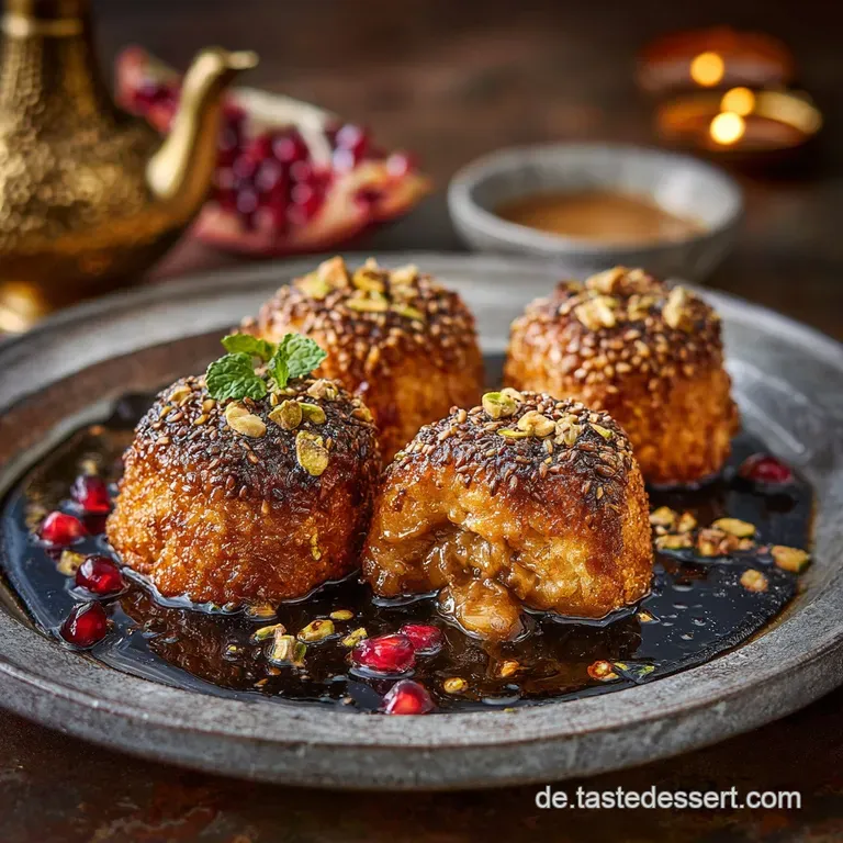 Orientalische Quetschkartoffeln mit TahiniSo&szlig;e: Knusprige Sch&auml;tzchen