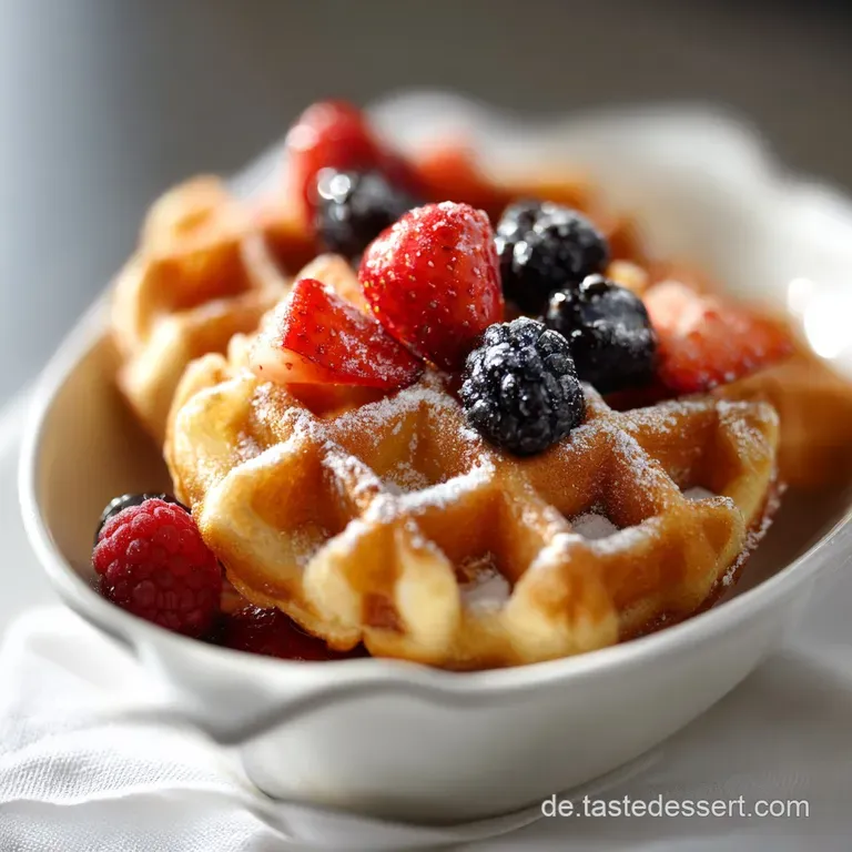 Original Belgische Waffeln: Knusprig und Luftig